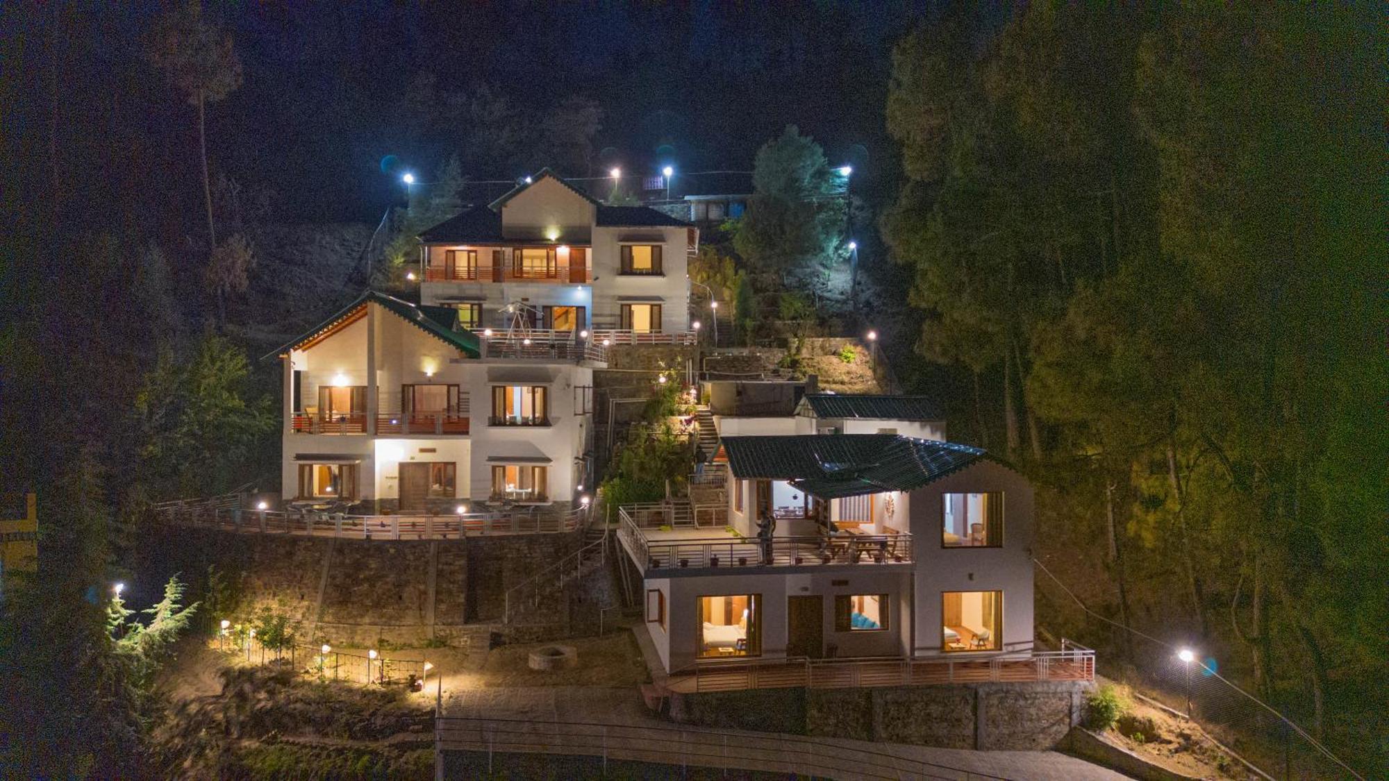 Hostie Sahasrara-3Bhk Chalets, Majkhali, Ranikhet Bagian luar foto