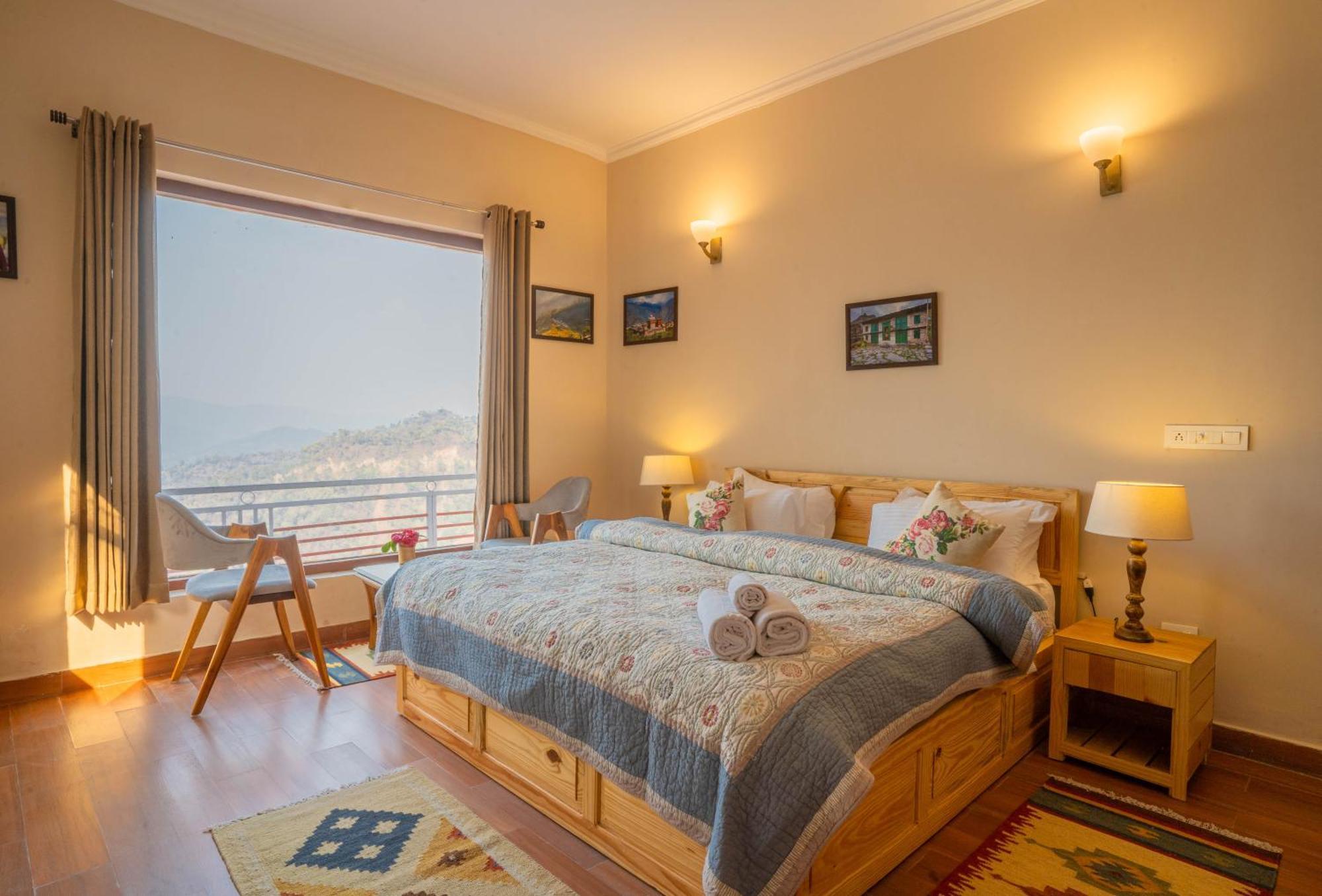 Hostie Sahasrara-3Bhk Chalets, Majkhali, Ranikhet Bagian luar foto
