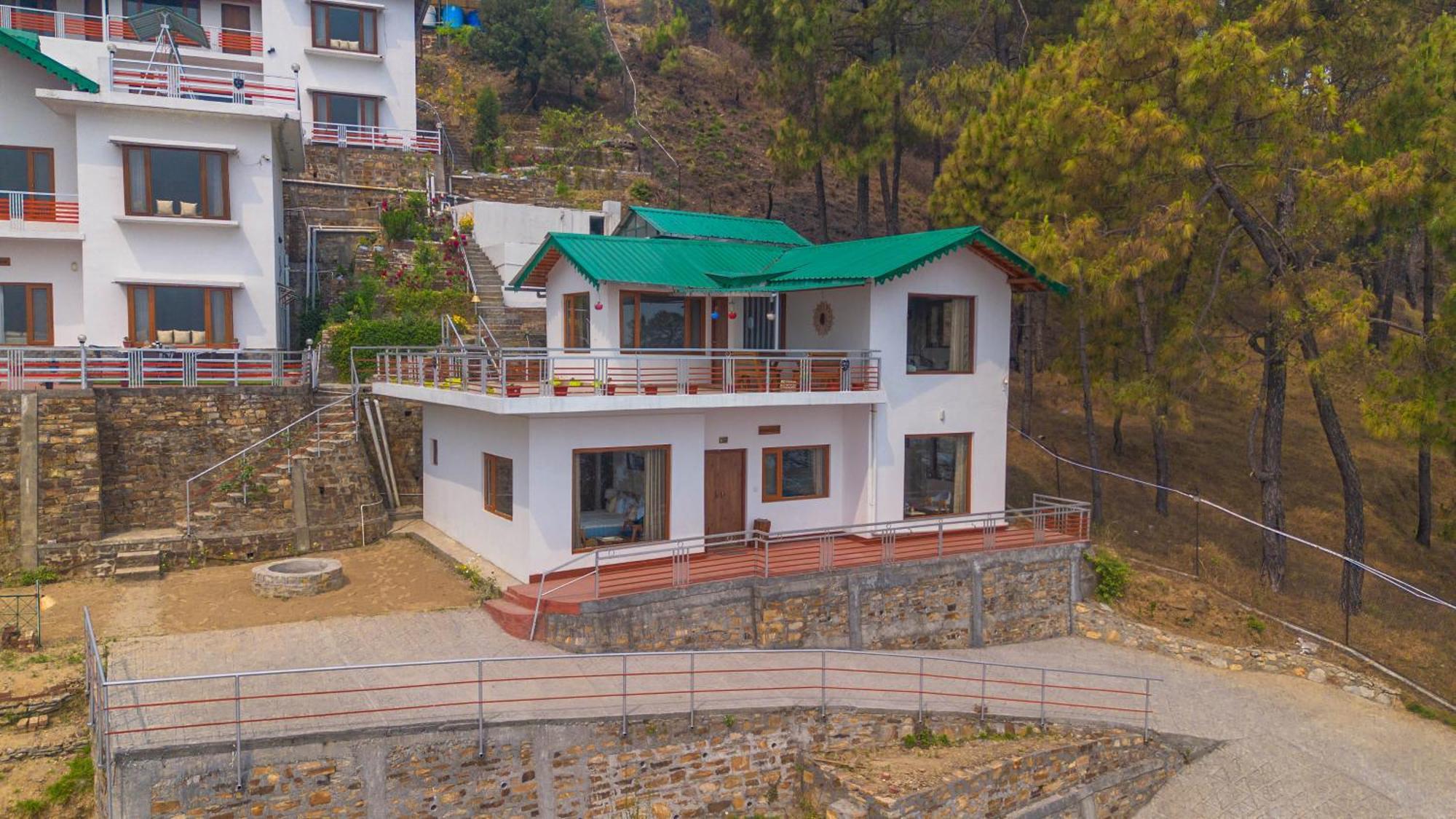 Hostie Sahasrara-3Bhk Chalets, Majkhali, Ranikhet Bagian luar foto