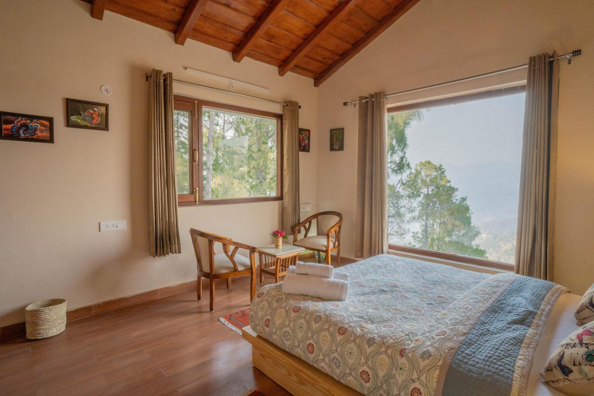 Hostie Sahasrara-3Bhk Chalets, Majkhali, Ranikhet Bagian luar foto
