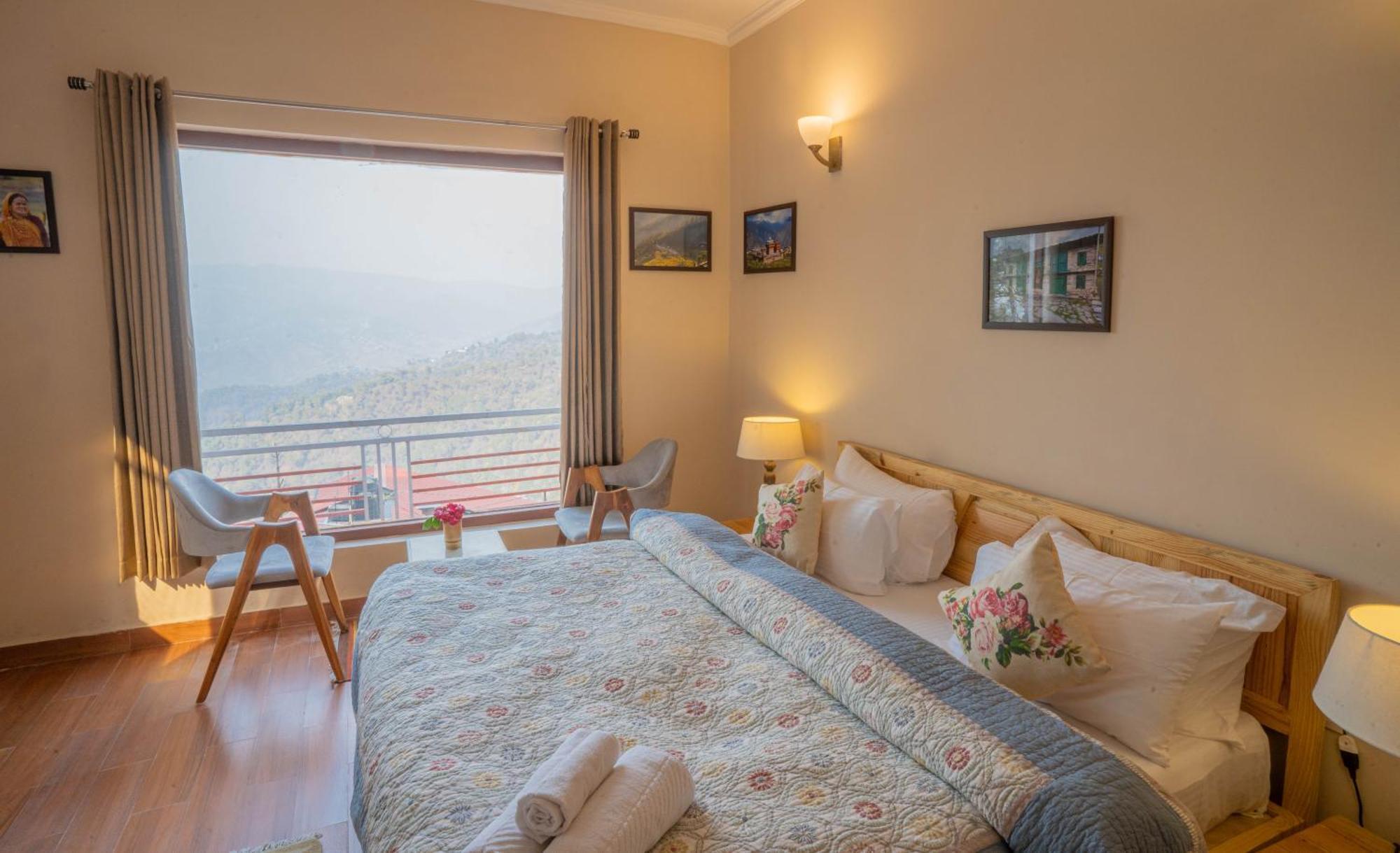 Hostie Sahasrara-3Bhk Chalets, Majkhali, Ranikhet Bagian luar foto
