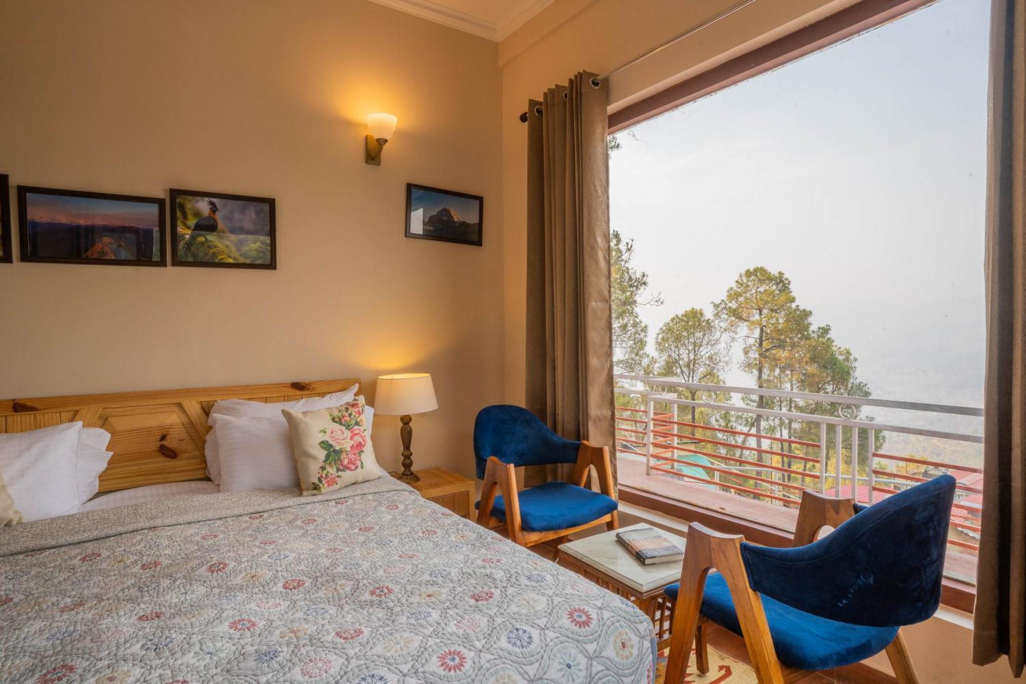 Hostie Sahasrara-3Bhk Chalets, Majkhali, Ranikhet Bagian luar foto